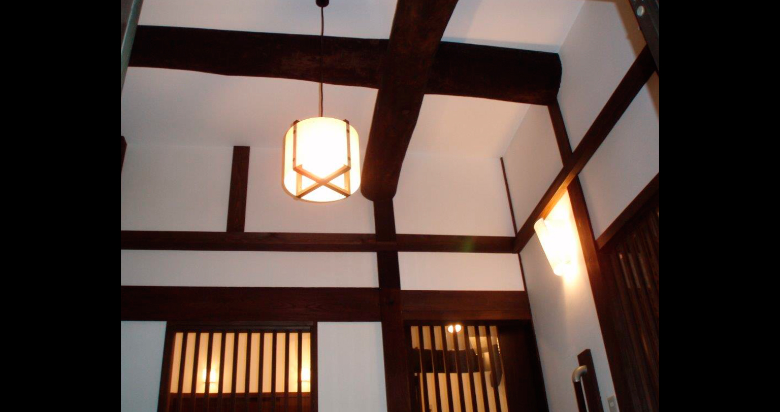Osae　土壁下地 漆喰塗り替え